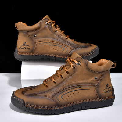 Zapatos de Moda Talla Grande para Hombre con Suela Cosida a Mano - Image 22