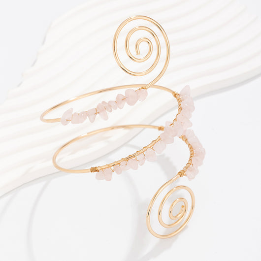 Pulsera de Anillos con Cuentas Texturizadas - Image 56