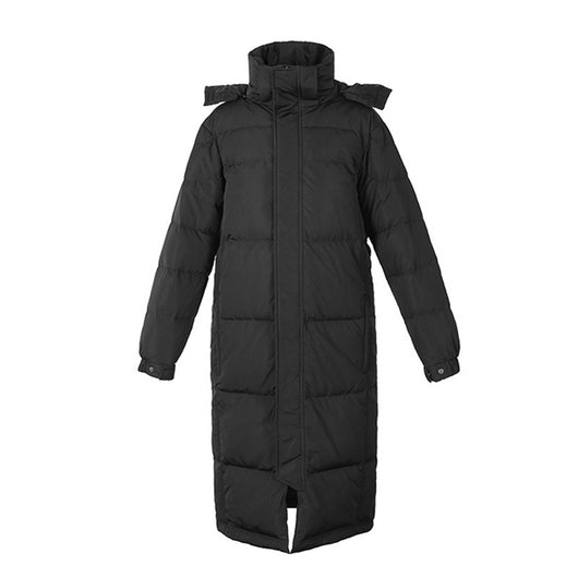 Abrigo Acolchado Suelto Talla Grande para Mujer – Algodón Cálido a la Rodilla - Image 5