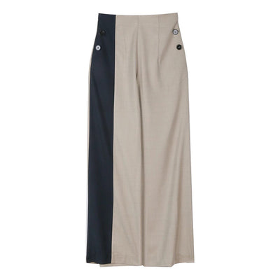 Jumpsuit Ejecutivo sin Mangas con Combinación de Colores - Image 21