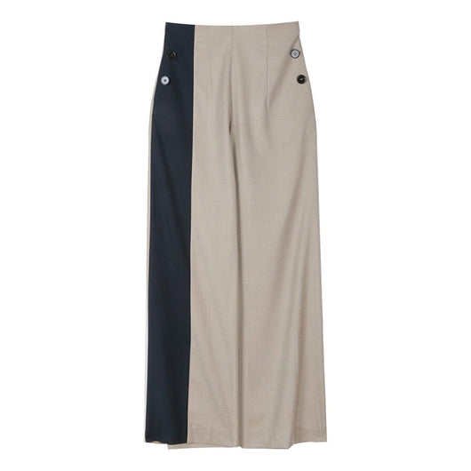 Jumpsuit Ejecutivo sin Mangas con Combinación de Colores - Image 21