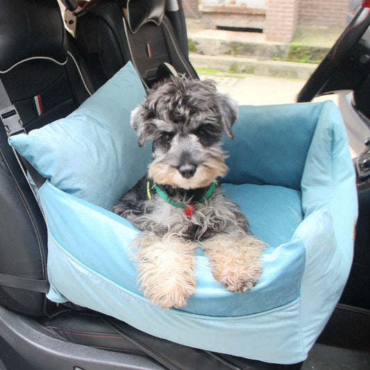 Asiento de Seguridad para Mascotas con Cojín Teddy