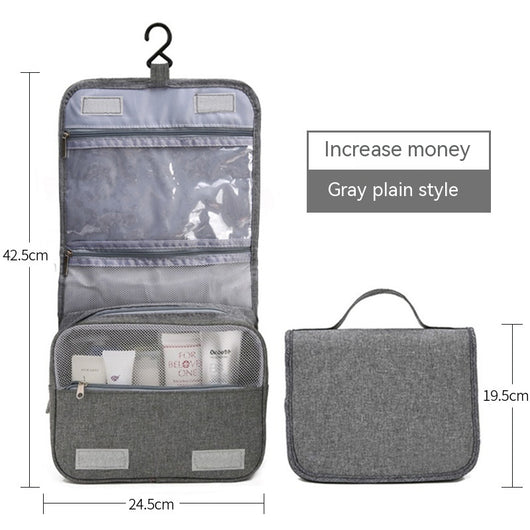 Bolsa de Aseo Organizadora de Viaje Impermeable con Gran Capacidad para Hombre - Image 6