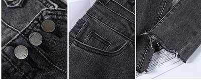 Jeans Cintura Alta Mujer Estilo Otoño - Image 13