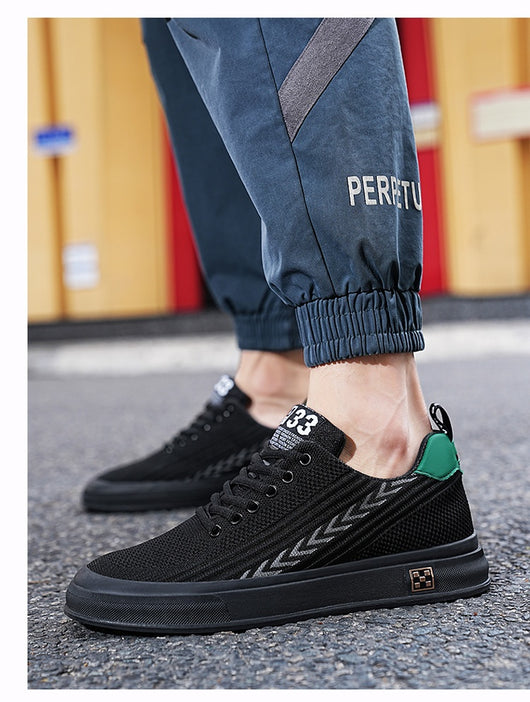 Zapatillas Deportivas Tejidas con Alzas Invisibles para Hombre - Image 32