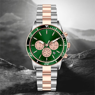 Reloj de Cuarzo para Hombre con Correa de Acero Inoxidable Premium - Image 12
