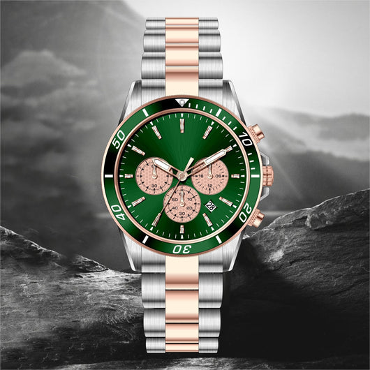 Reloj de Cuarzo para Hombre con Correa de Acero Inoxidable Premium - Image 12