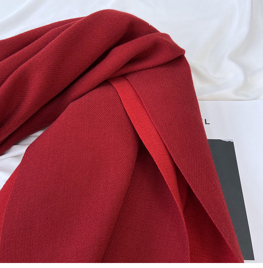 Bufanda de Cachemira para Mujer - Combinación de Colores Otoño Invierno - Image 35
