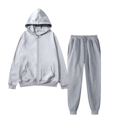 Conjunto Deportivo de Polar para Hombre Color Sólido - Image 7