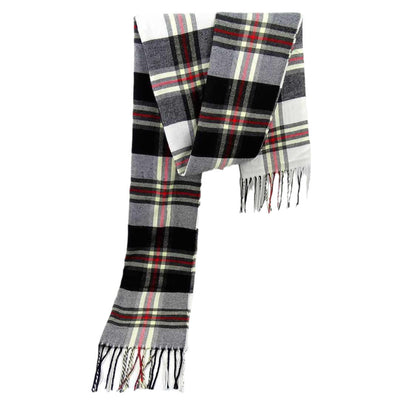 Bufanda Reversible a Cuadros para Hombre - Estilo Versátil - Image 36