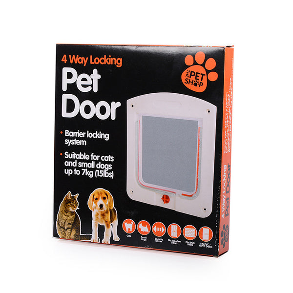 Puerta de Doble Acceso Controlado para Mascotas