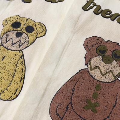 Playera Suelta Street Design con Estampado Puff Relieve - Image 3