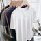 Blusa Ajustada de Modal para Mujer - Manga Corta Elástica Cuello Redondo