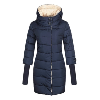 Abrigo Parka Largo con Capucha para Mujer - Tallas Grandes Invierno - Image 6