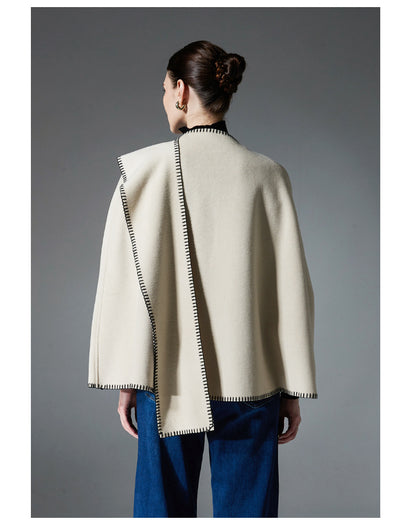Capa y Chal Reversible con Costura Halter - Image 11