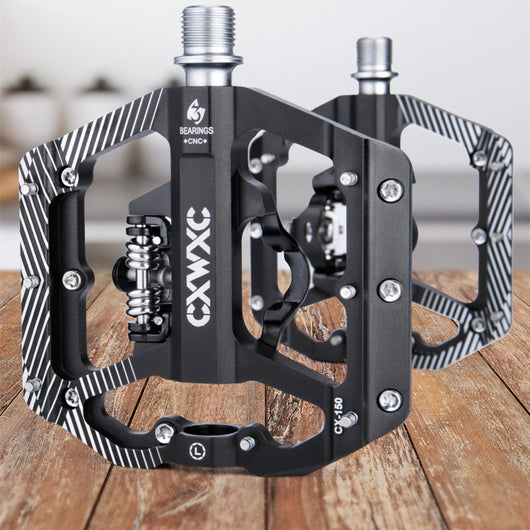 Pedal Plataforma de Aluminio con Paso Plano para Bicicleta de Montaña