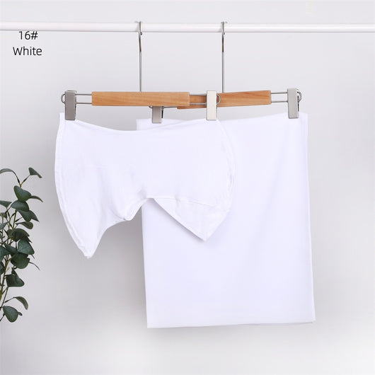 Pañuelo Modal Transpirable de Color Sólido con Gorro Integrado en Chiffon Perla - Image 18