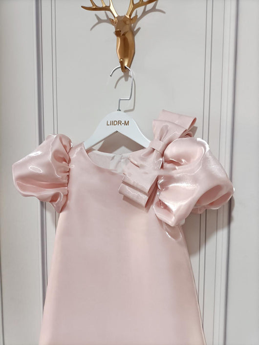 Vestido Infantil con Mangas Abullonadas - Diseño Moderno y Personalidad - Image 5