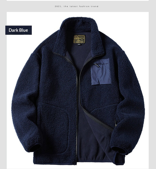 Cardigan Polar Fleece para Hombre - Abrigo Térmico Outdoor - Image 18