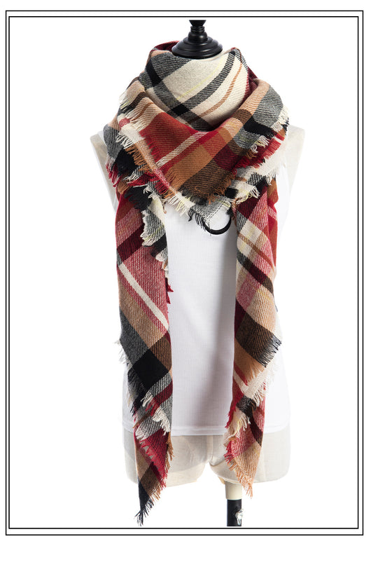 Pashmina Reversible Talla Grande - Chal Doble Cara Suave y Versátil - Image 57