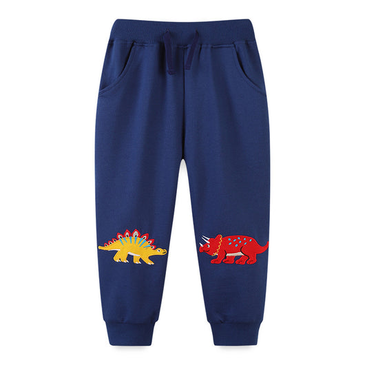 Pantalones Deportivos Infantiles con Diseño de Dinosaurio - Image 3