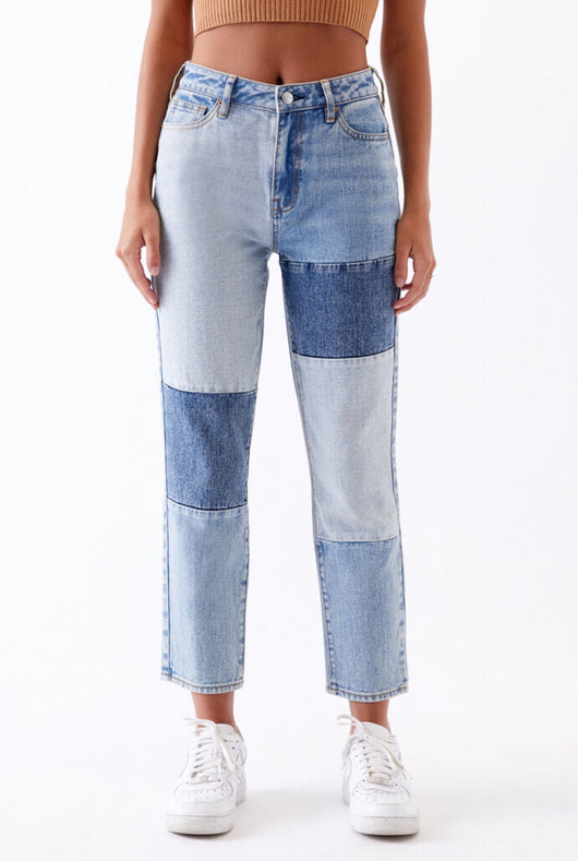 Jeans Retro Slim Straight de Algodón con Costura Clásica - Image 9