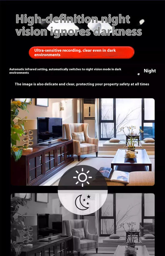 Cámara WiFi de Vigilancia con Batería Recargable y Detección de Movimiento - Image 15