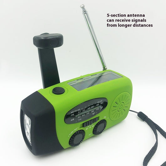 Radio de Emergencia Solar Portátil con 3 LEDs - Image 20
