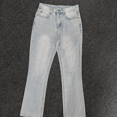 Jeans Boot Holgados Desgastados y Lavados