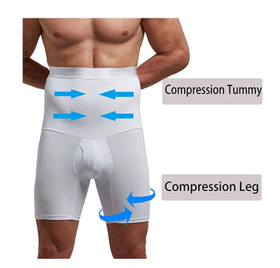 Pantalones Moldeadores de Cintura Alta con Silicona Antideslizante para Hombre - Image 5