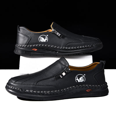 Zapatos Casuales de Cuero con Cordones para Hombre - Estilo Outdoor - Image 22
