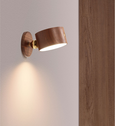 Lámpara de Noche de Madera Natural para Dormitorio - Image 16