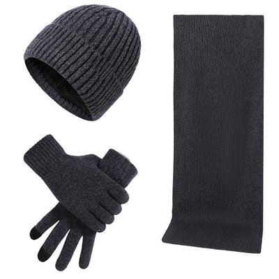 Conjunto Invernal de 3 Piezas: Gorro, Bufanda y Guantes de Lana Gruesa Multicolor - Image 16