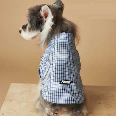 Camisa Cuadriculada de Verano para Perros Pequeños - Image 3