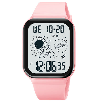 Reloj Digital Luminoso Cuadrado para Estudiantes - Image 4
