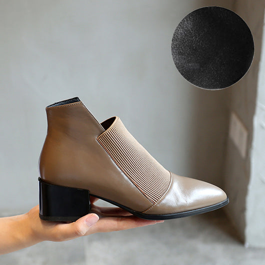 Zapatos de Cuero Genuino para Mujer - Comodidad Todo Clima - Image 8