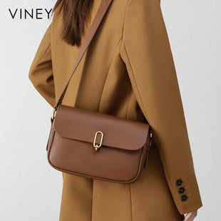 Bolsa Mensajera de Cuero Genuino con Gran Capacidad - Image 33