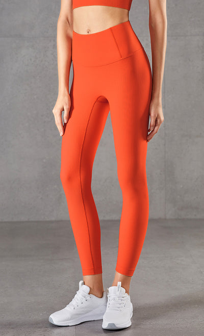Leggings Nude de Cintura Alta con Textura Acanalada - Image 22