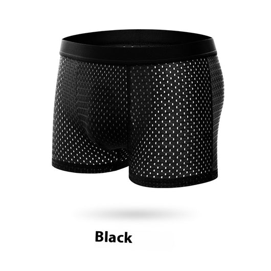 Calzoncillos Bóxer de Malla de Seda de Hielo para Hombre - Image 7
