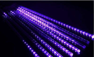 Luces de Lluvia Meteórica LED - Decoración Navideña Impermeable para Árbol - Image 9