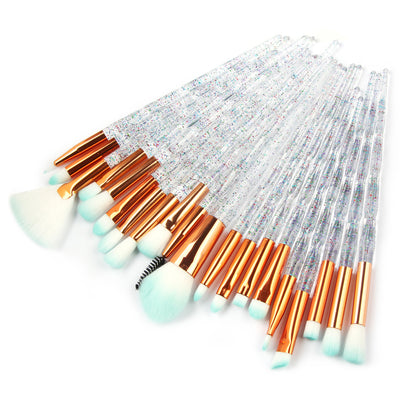Set de 20 Brochas de Maquillaje Diamante Premium - Image 12