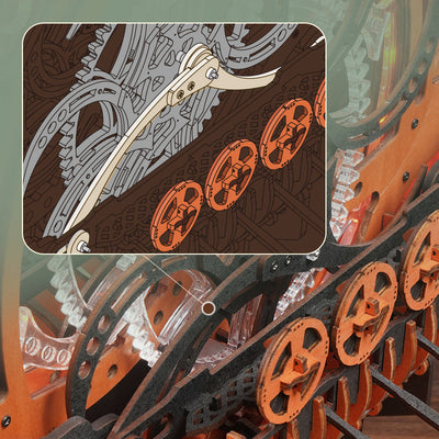 Puzzle 3D Barco Dragón Vikingo - Bloques de Construcción Armables - Image 3