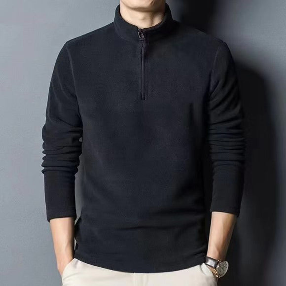 Moletom Térmico Masculino com Gola Alta Estilo Hoodie