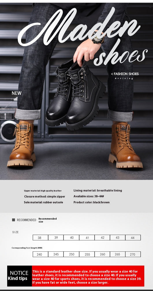 Botas Altas de Terciopelo Térmicas con Aumento de Altura - Image 9