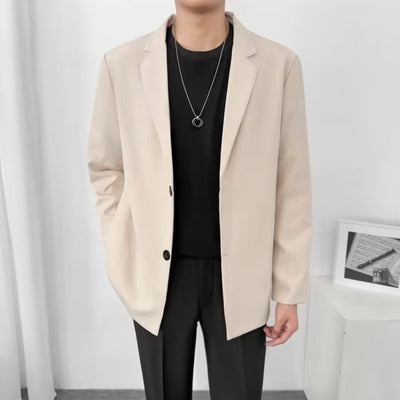 Blazer Casual para Hombre Estilo Preppy - Image 4