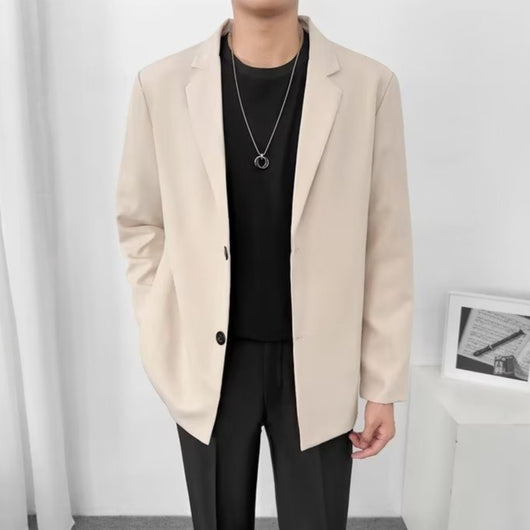 Blazer Casual para Hombre Estilo Preppy - Image 4