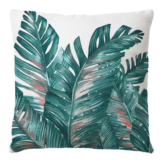 Almohada de Lino con Patrón de Árbol Floral - Image 7