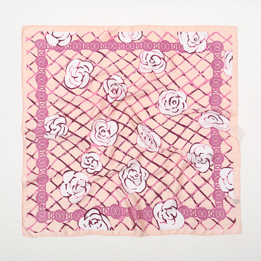 Pañuelo de Seda Estampado para Mujer - Image 3