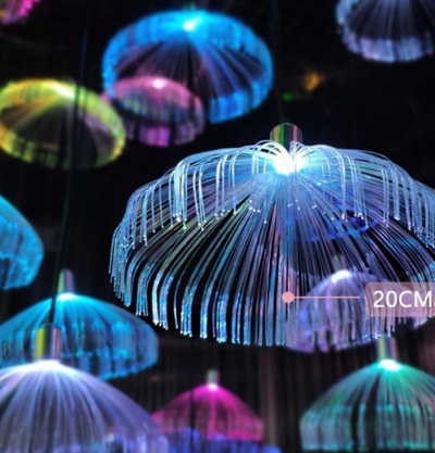 Lámpara LED Medusa Luminosa - Decoración Exterior Resistente al Agua - Image 3