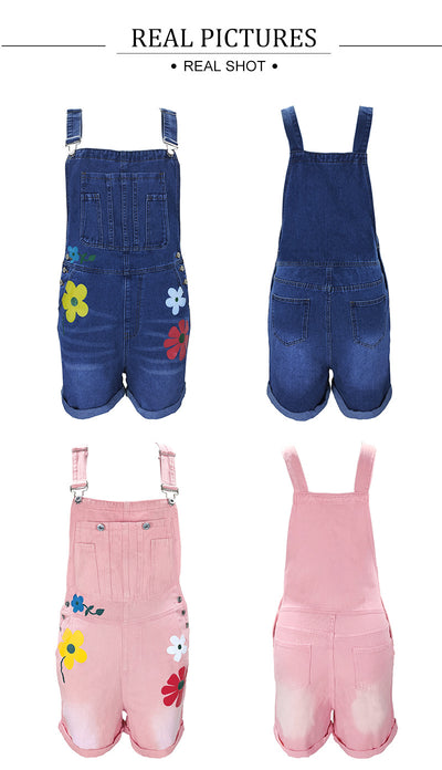 Overol Estampado Slim Fit para Mujer - Shorts de Moda - Image 10